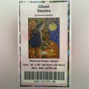 🌟Diamond Art Club Ghost Stories Randal Spangler Diamond Painting Kit
